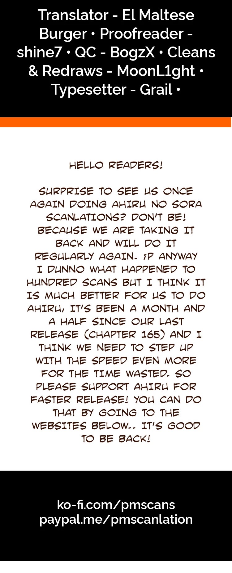 Ahiru no Sora Chapter 166.3 page 23 - Chapter 166.3: Face the Wind & Run - Complete