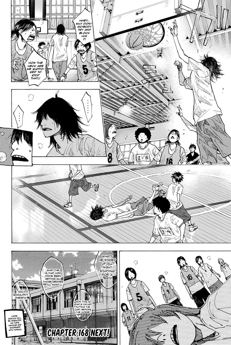 Ahiru no Sora Chapter 167 page 16 - Chapter 167: Maple
