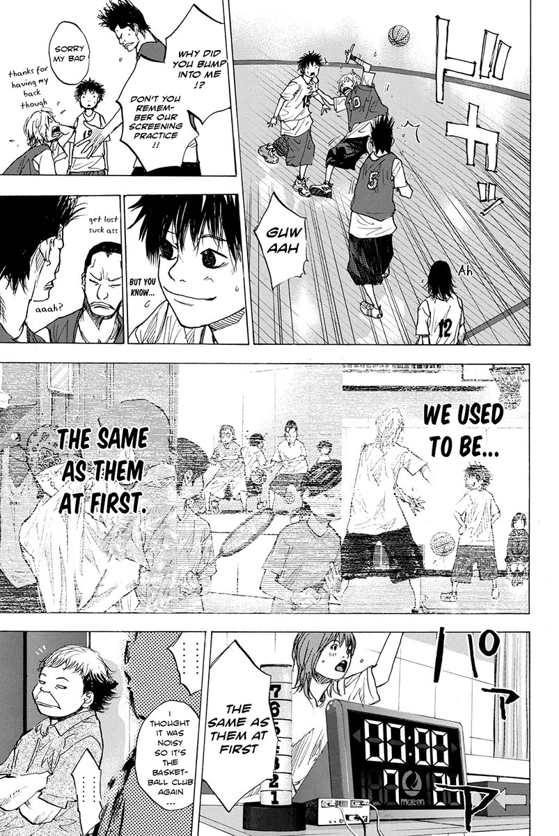 Ahiru no Sora Chapter 169.1 page 11 - Chapter 169.1: Gunfire