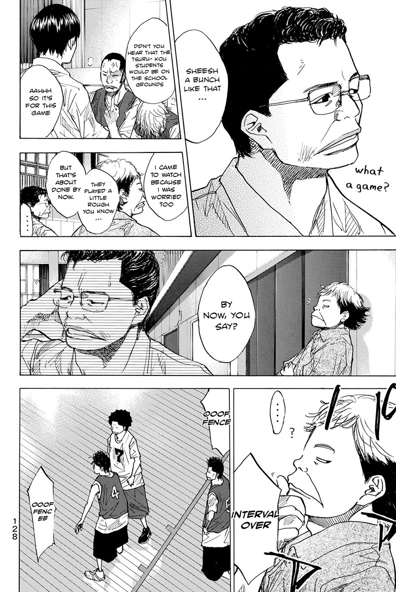 Ahiru no Sora Chapter 169.1 page 12 - Chapter 169.1: Gunfire