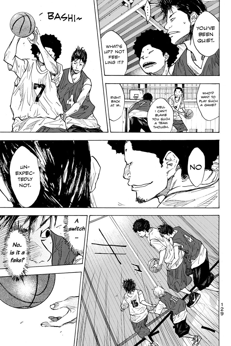 Ahiru no Sora Chapter 169.1 page 13 - Chapter 169.1: Gunfire