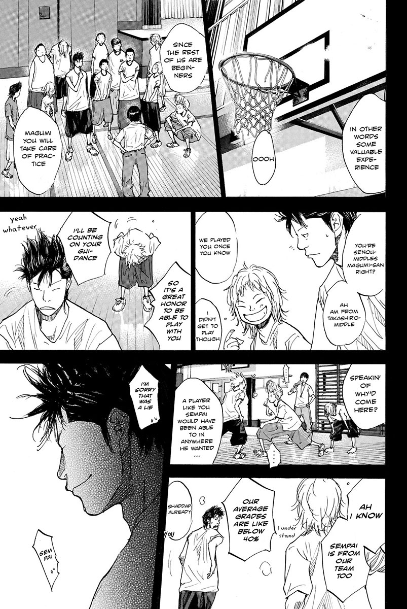 Ahiru no Sora Chapter 169.1 page 19 - Chapter 169.1: Gunfire