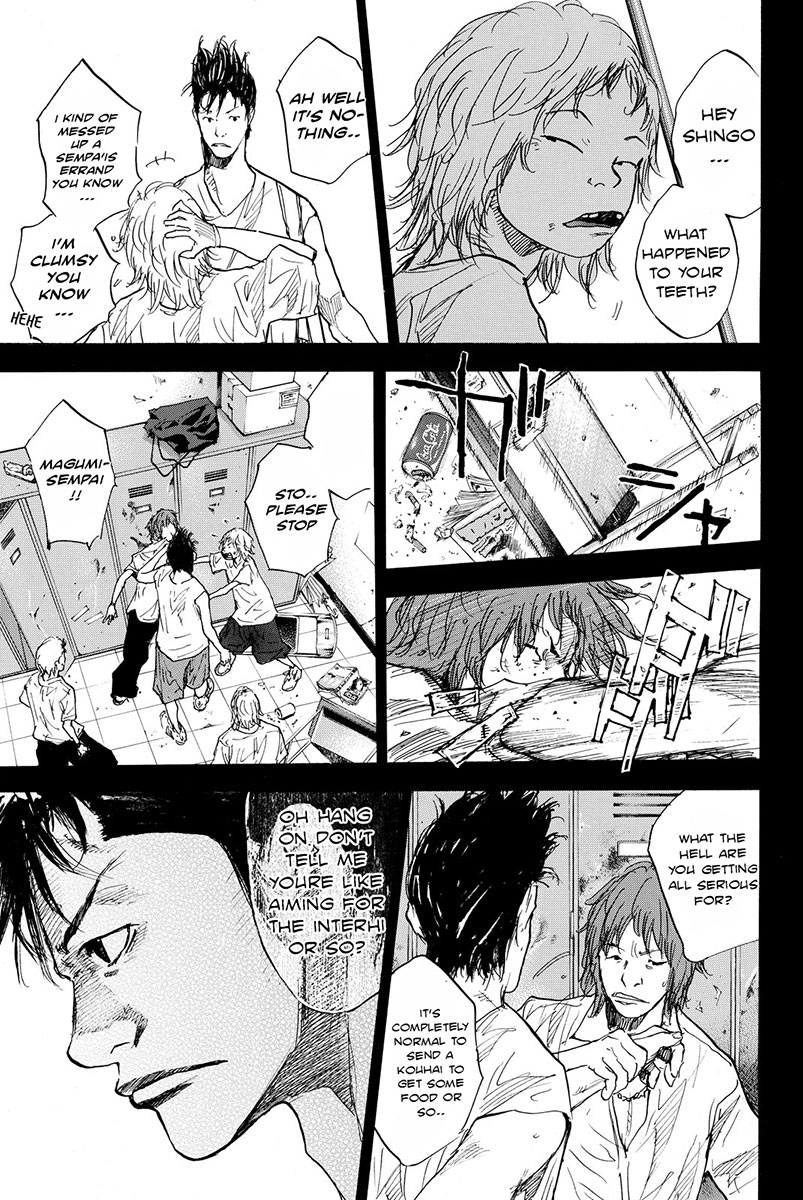 Ahiru no Sora Chapter 169.1 page 21 - Chapter 169.1: Gunfire