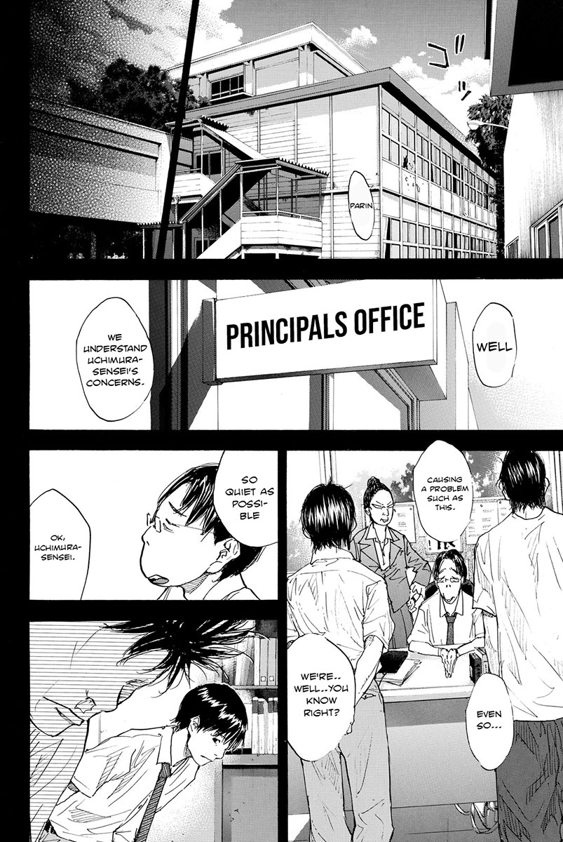 Ahiru no Sora Chapter 169.1 page 22 - Chapter 169.1: Gunfire