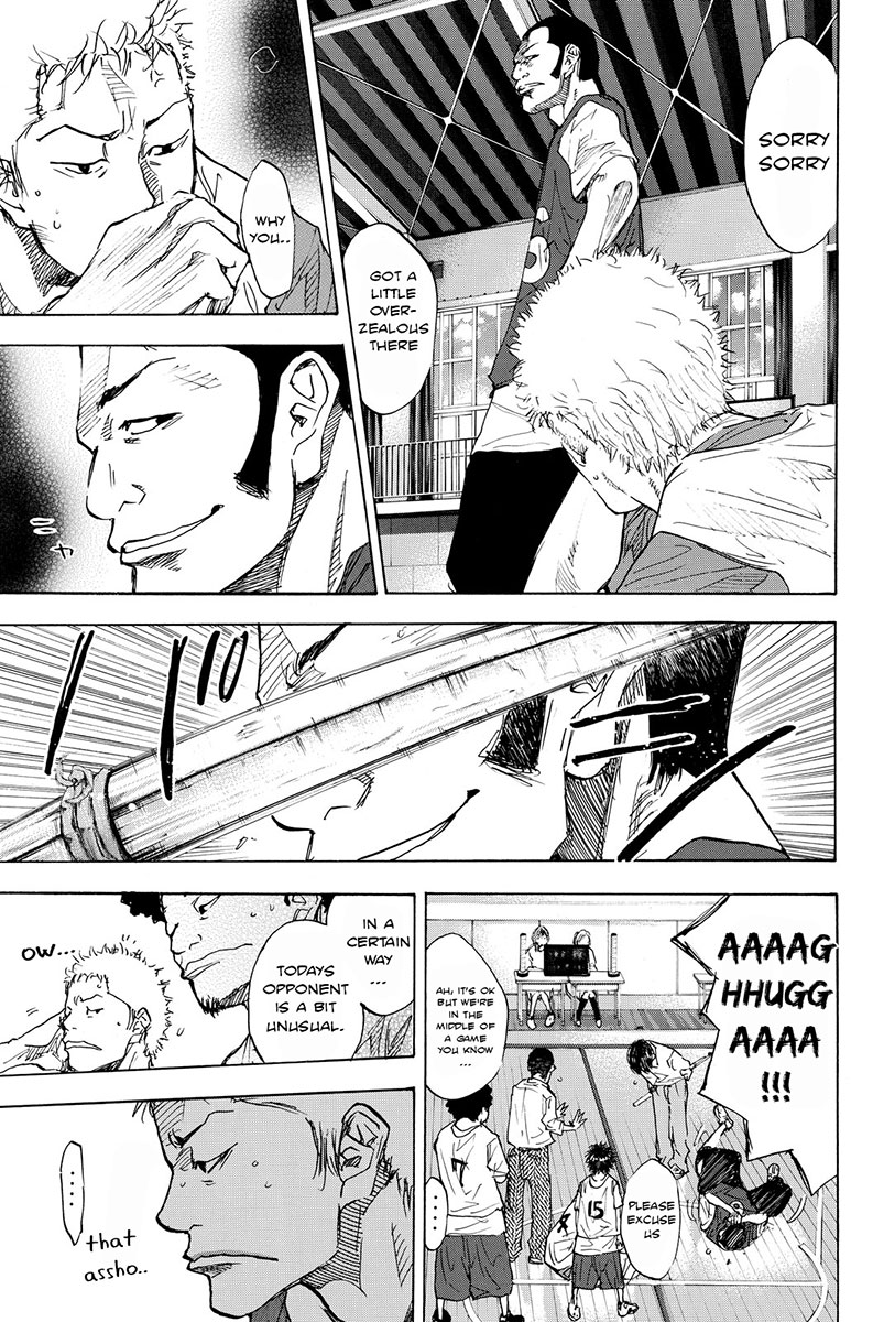 Ahiru no Sora Chapter 169.1 page 7 - Chapter 169.1: Gunfire