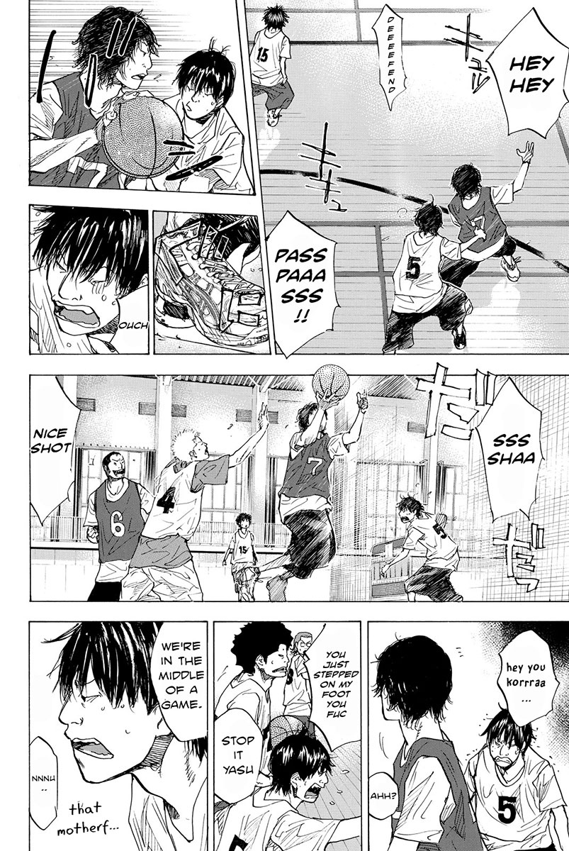 Ahiru no Sora Chapter 169.1 page 8 - Chapter 169.1: Gunfire