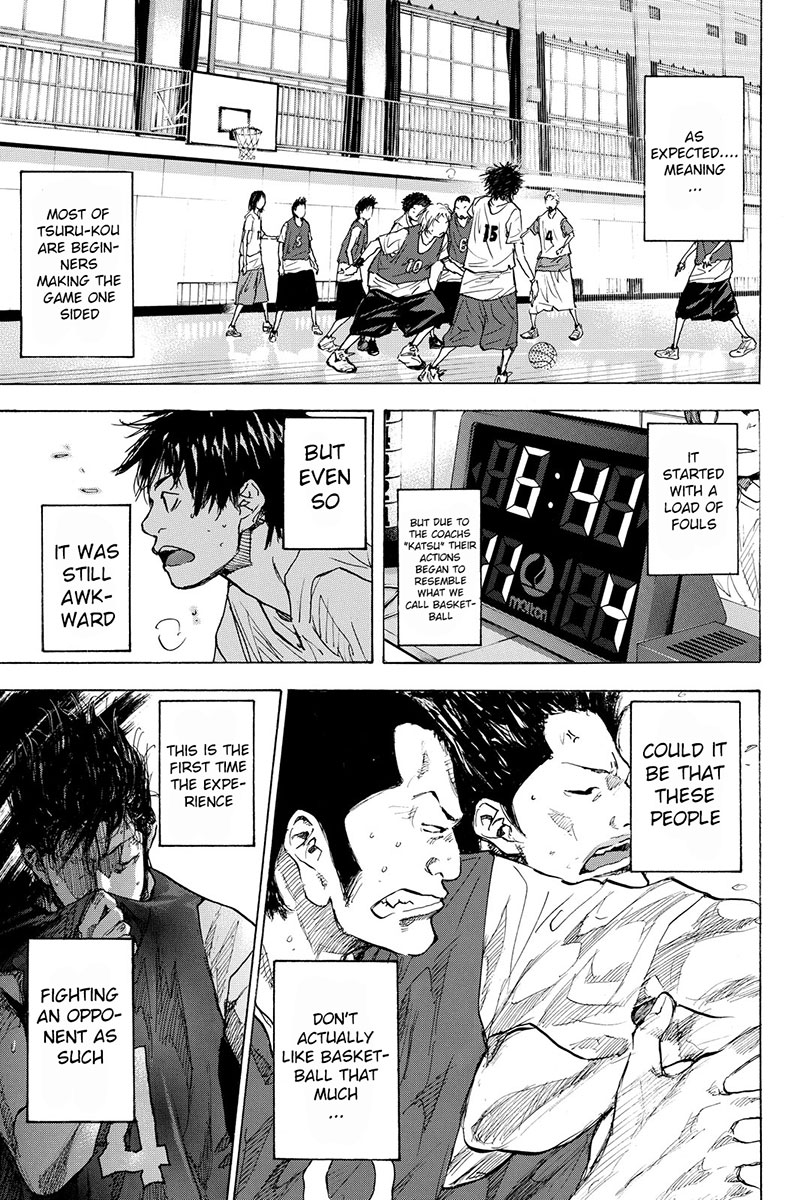 Ahiru no Sora Chapter 169.1 page 9 - Chapter 169.1: Gunfire