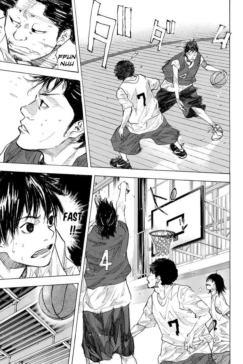 Ahiru no Sora Chapter 169.2 page 12 - Chapter 169.2: Gunfire