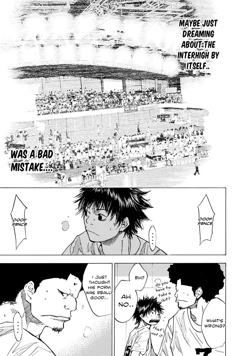Ahiru no Sora Chapter 169.2 page 14 - Chapter 169.2: Gunfire