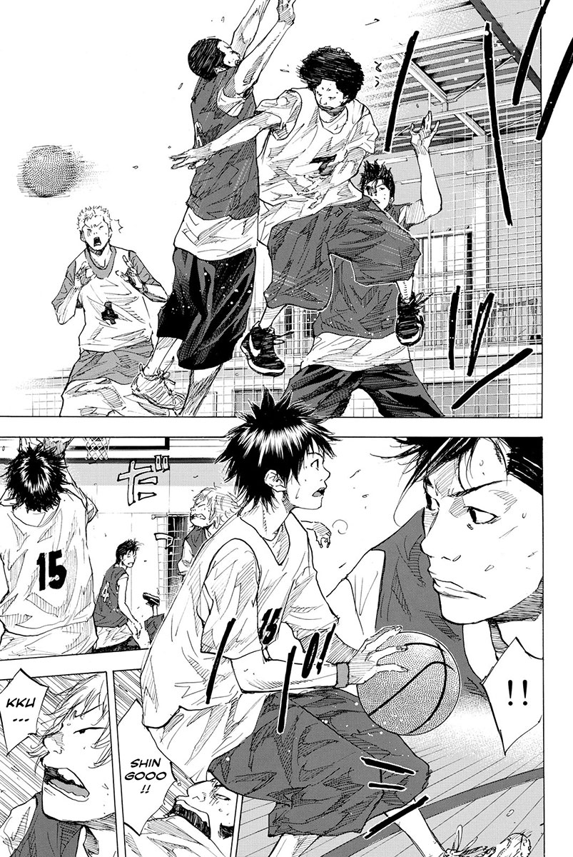 Ahiru no Sora Chapter 169.2 page 18 - Chapter 169.2: Gunfire