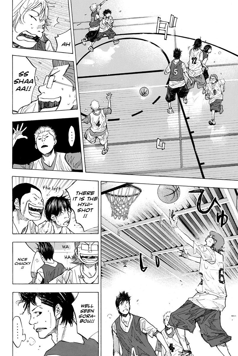 Ahiru no Sora Chapter 169.2 page 19 - Chapter 169.2: Gunfire
