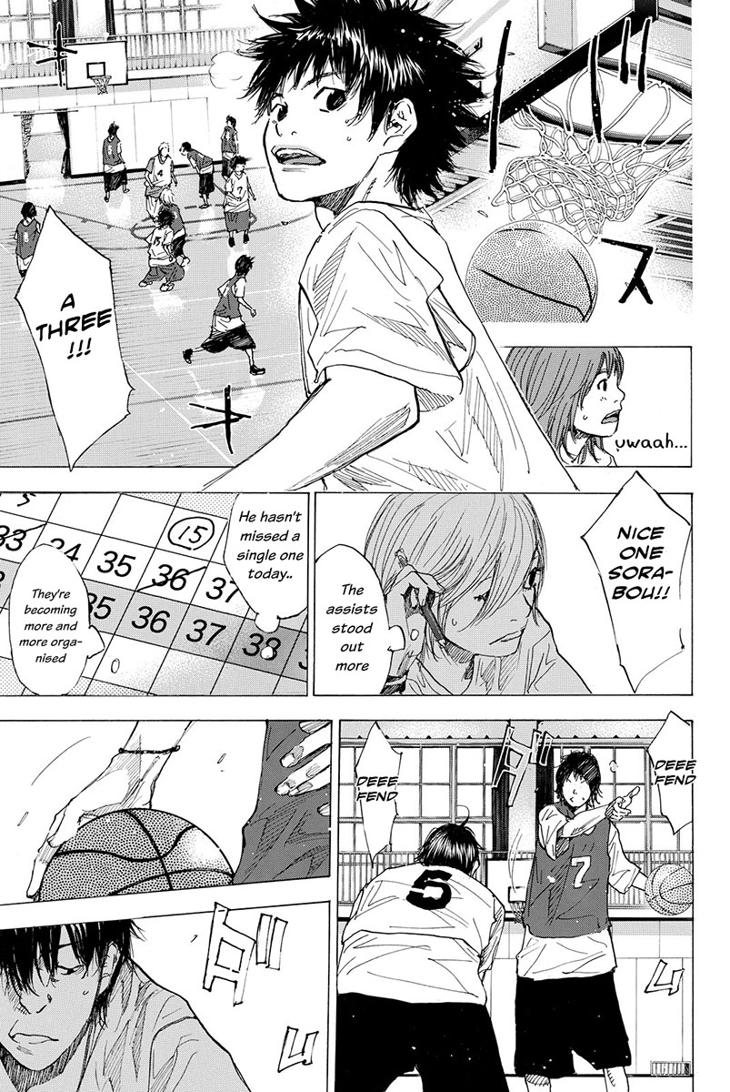 Ahiru no Sora Chapter 169.2 page 20 - Chapter 169.2: Gunfire
