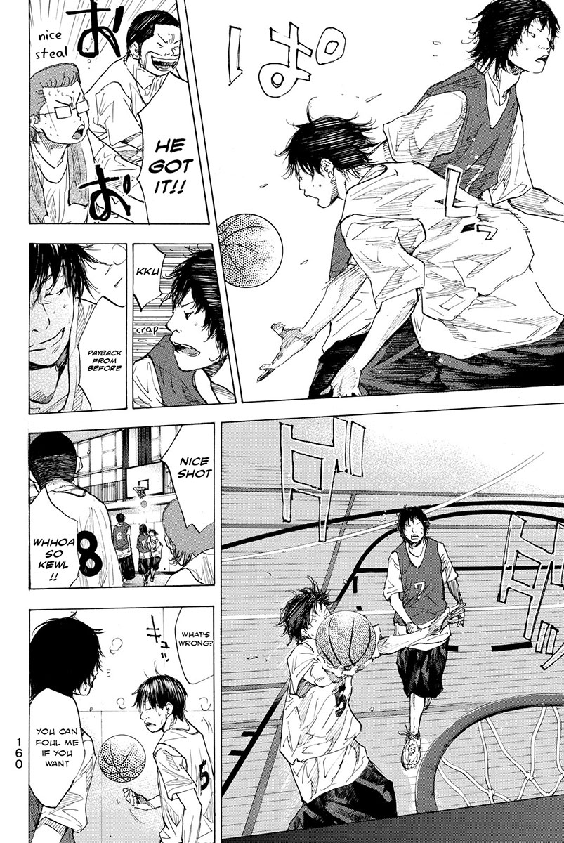Ahiru no Sora Chapter 169.2 page 21 - Chapter 169.2: Gunfire