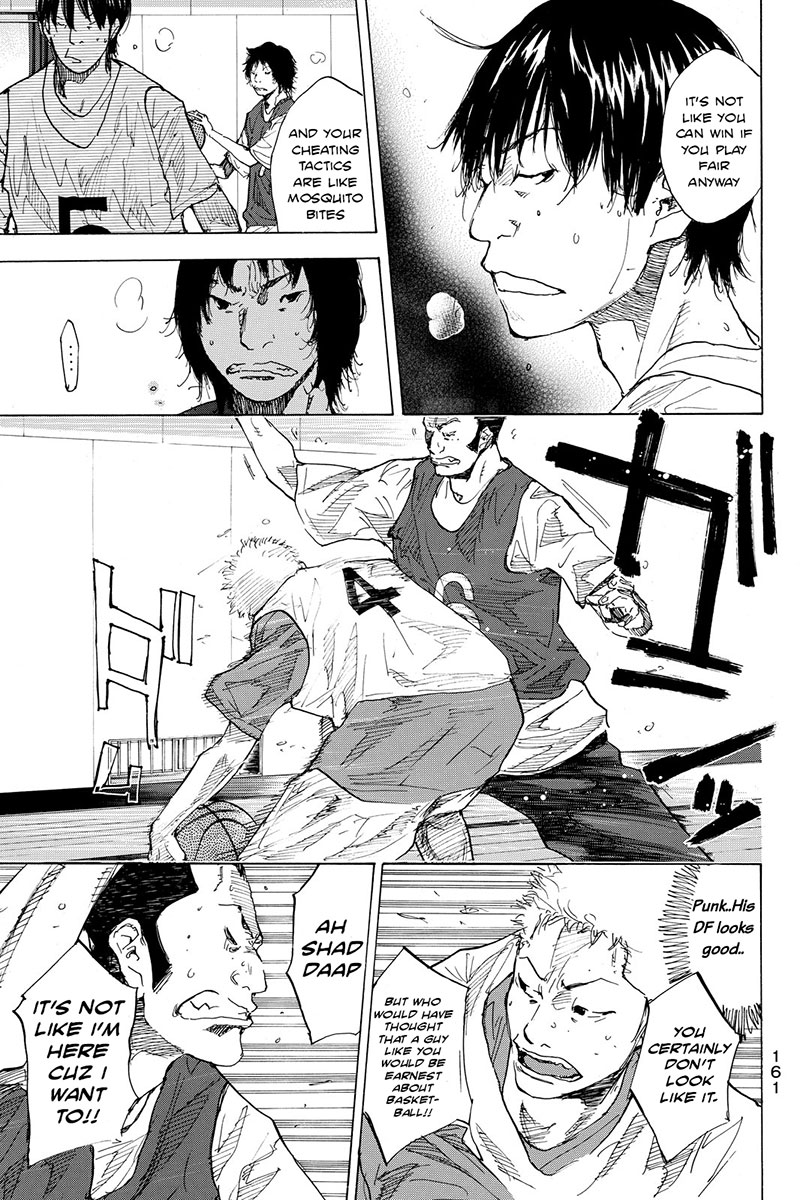 Ahiru no Sora Chapter 169.2 page 22 - Chapter 169.2: Gunfire