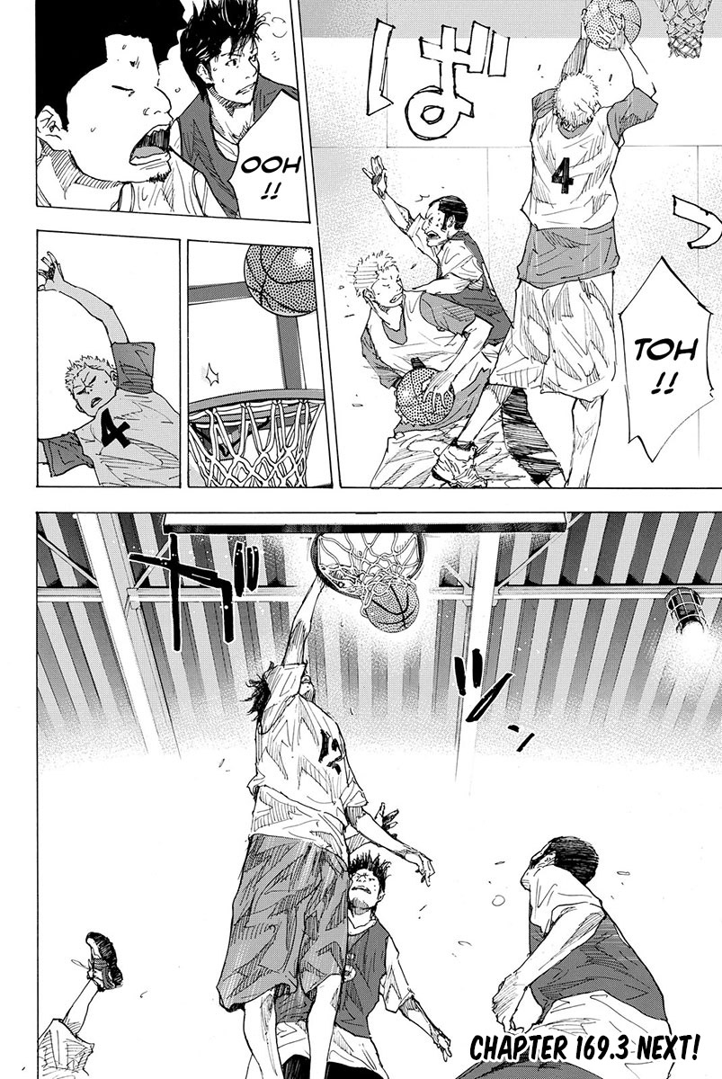 Ahiru no Sora Chapter 169.2 page 23 - Chapter 169.2: Gunfire