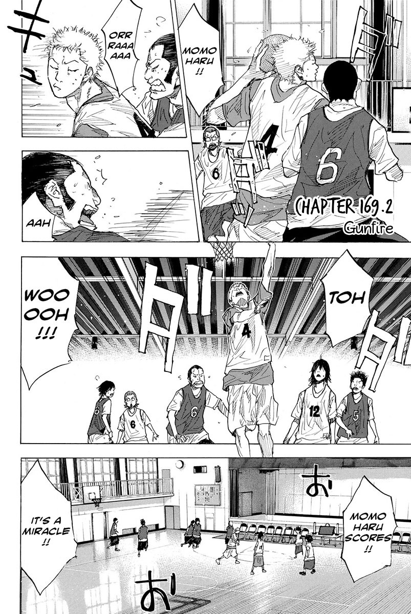 Ahiru no Sora Chapter 169.2 page 3 - Chapter 169.2: Gunfire