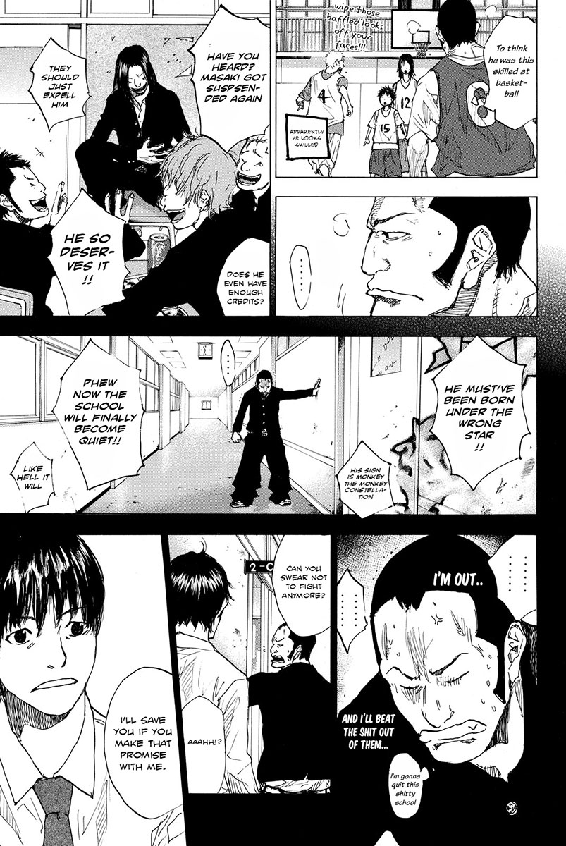 Ahiru no Sora Chapter 169.2 page 4 - Chapter 169.2: Gunfire