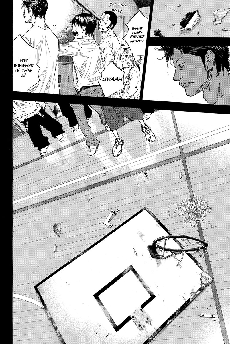 Ahiru no Sora Chapter 169.2 page 9 - Chapter 169.2: Gunfire