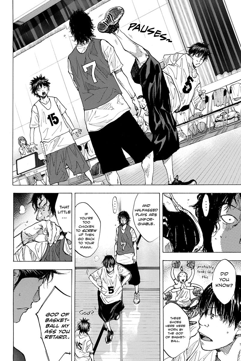 Ahiru no Sora Chapter 169.3 page 10 - Chapter 169.3: Gunfire