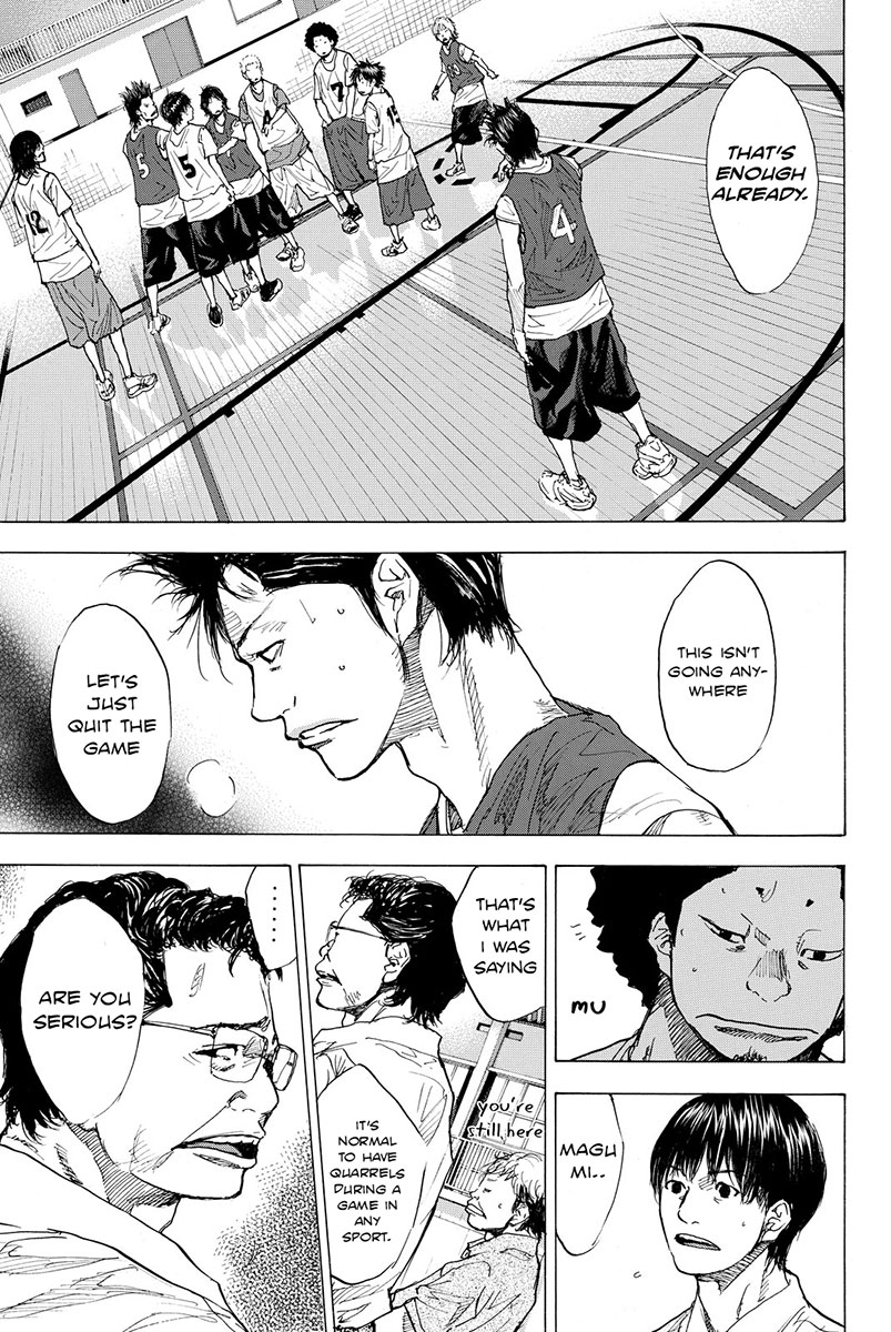 Ahiru no Sora Chapter 169.3 page 11 - Chapter 169.3: Gunfire
