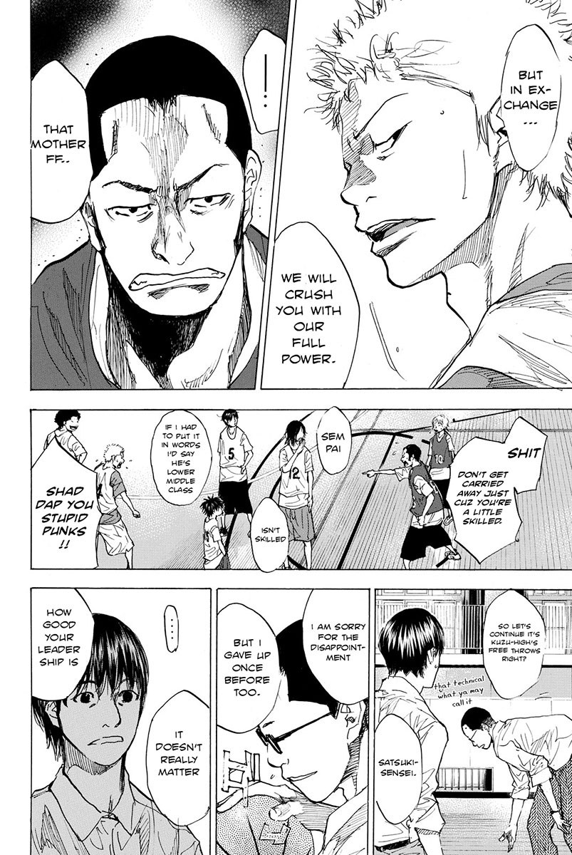 Ahiru no Sora Chapter 169.3 page 14 - Chapter 169.3: Gunfire