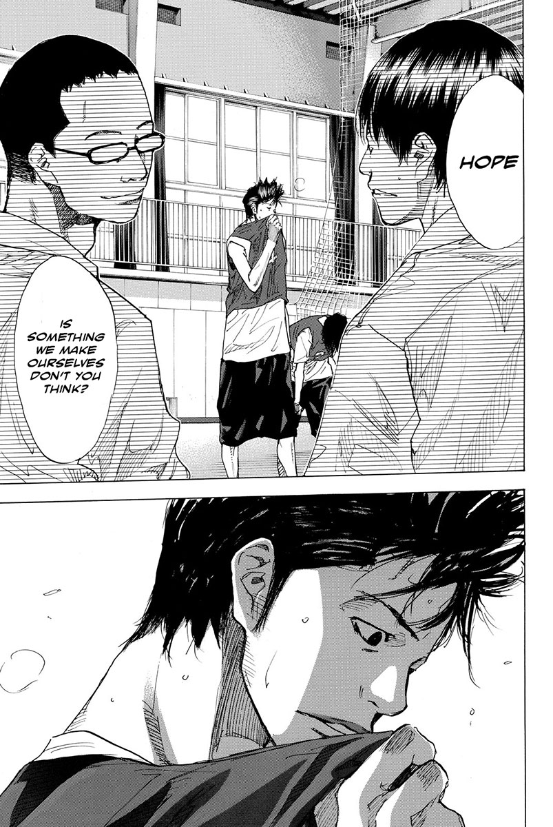 Ahiru no Sora Chapter 169.3 page 15 - Chapter 169.3: Gunfire