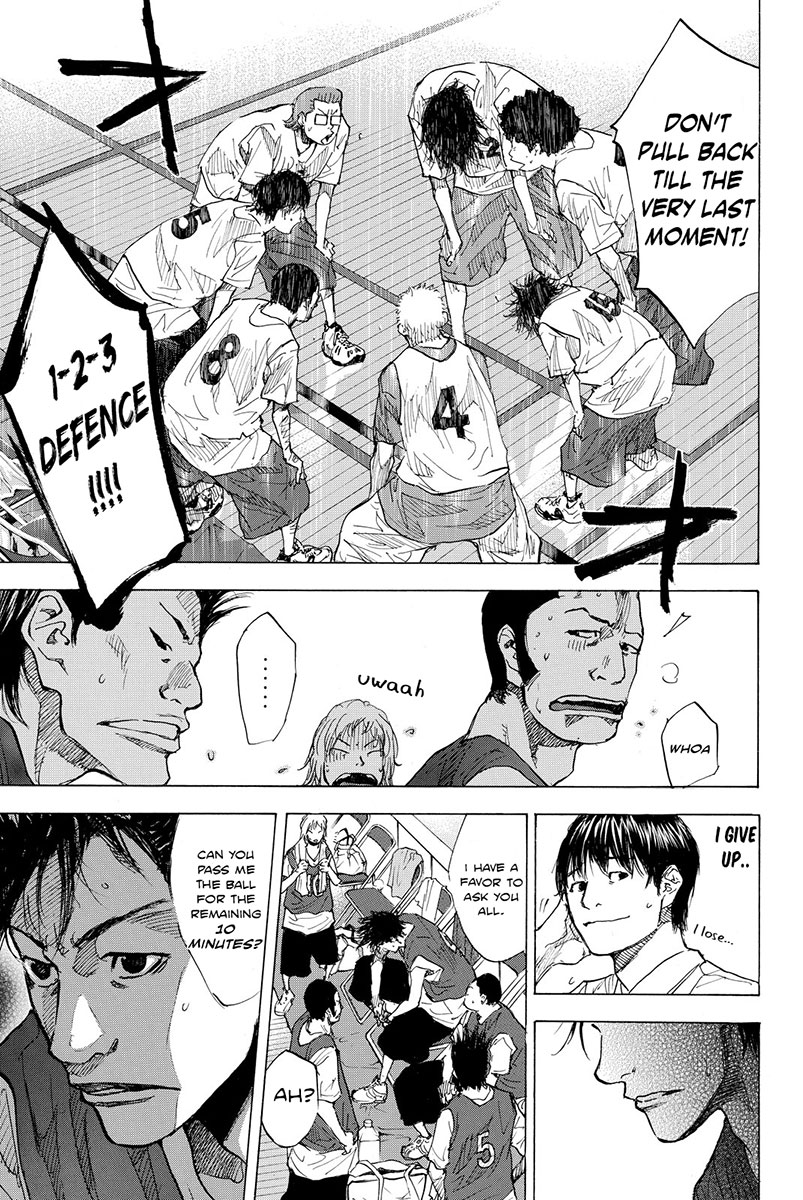 Ahiru no Sora Chapter 169.3 page 19 - Chapter 169.3: Gunfire