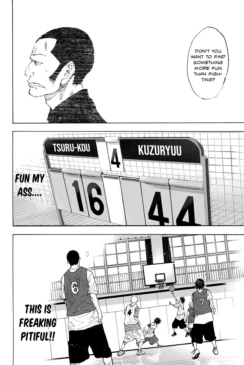 Ahiru no Sora Chapter 169.3 page 4 - Chapter 169.3: Gunfire