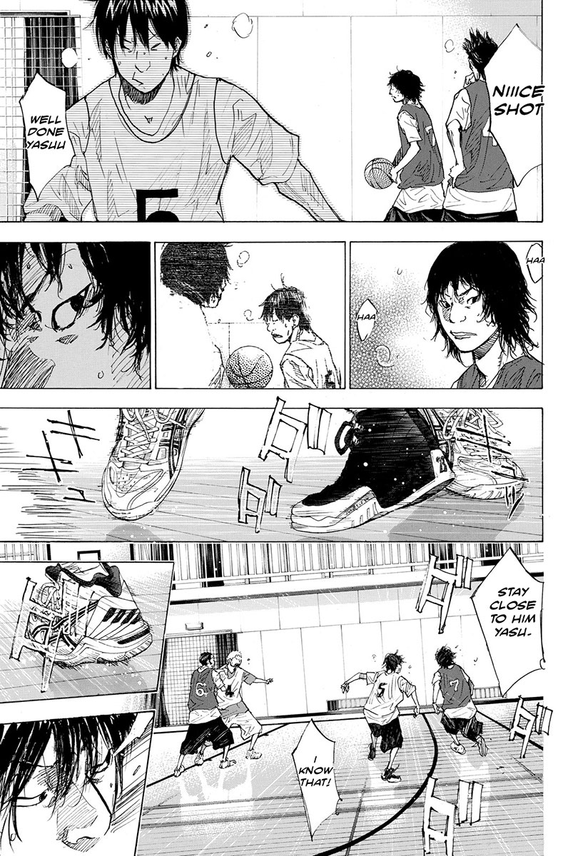 Ahiru no Sora Chapter 169.3 page 5 - Chapter 169.3: Gunfire