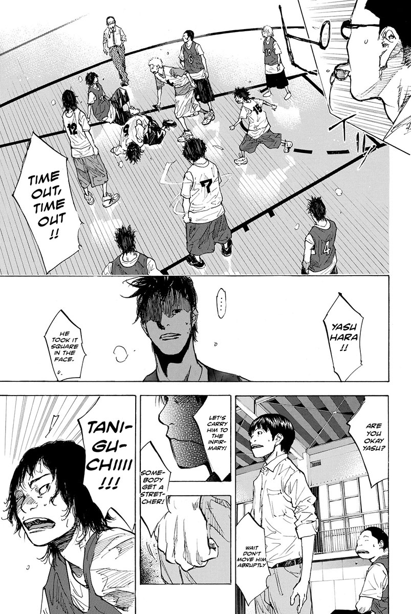 Ahiru no Sora Chapter 169.3 page 7 - Chapter 169.3: Gunfire