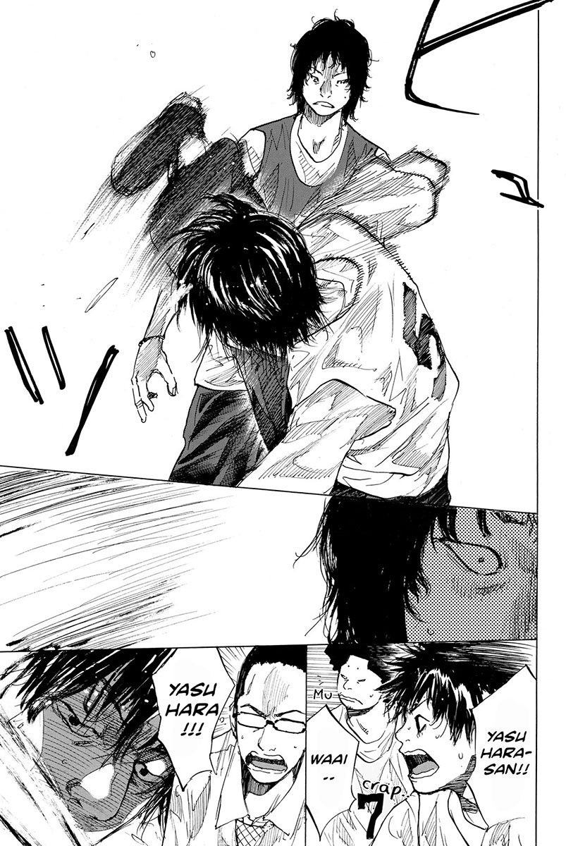 Ahiru no Sora Chapter 169.3 page 9 - Chapter 169.3: Gunfire