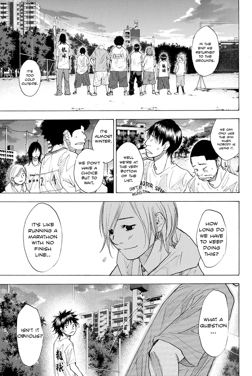 Ahiru no Sora Chapter 171 page 11 - Chapter 171: Winding Road