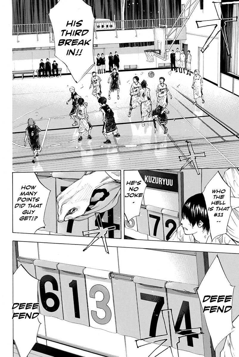 Ahiru no Sora Chapter 174 page 10 - Chapter 174: Lightning