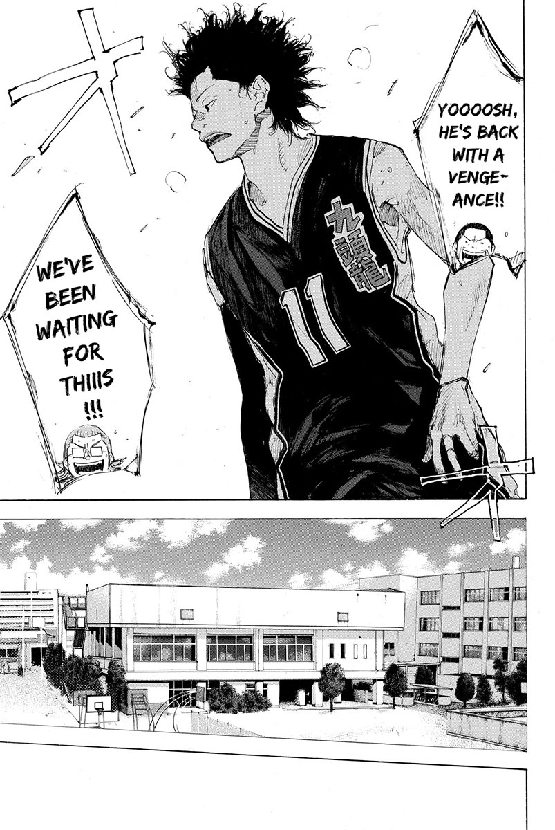 Ahiru no Sora Chapter 174 page 11 - Chapter 174: Lightning