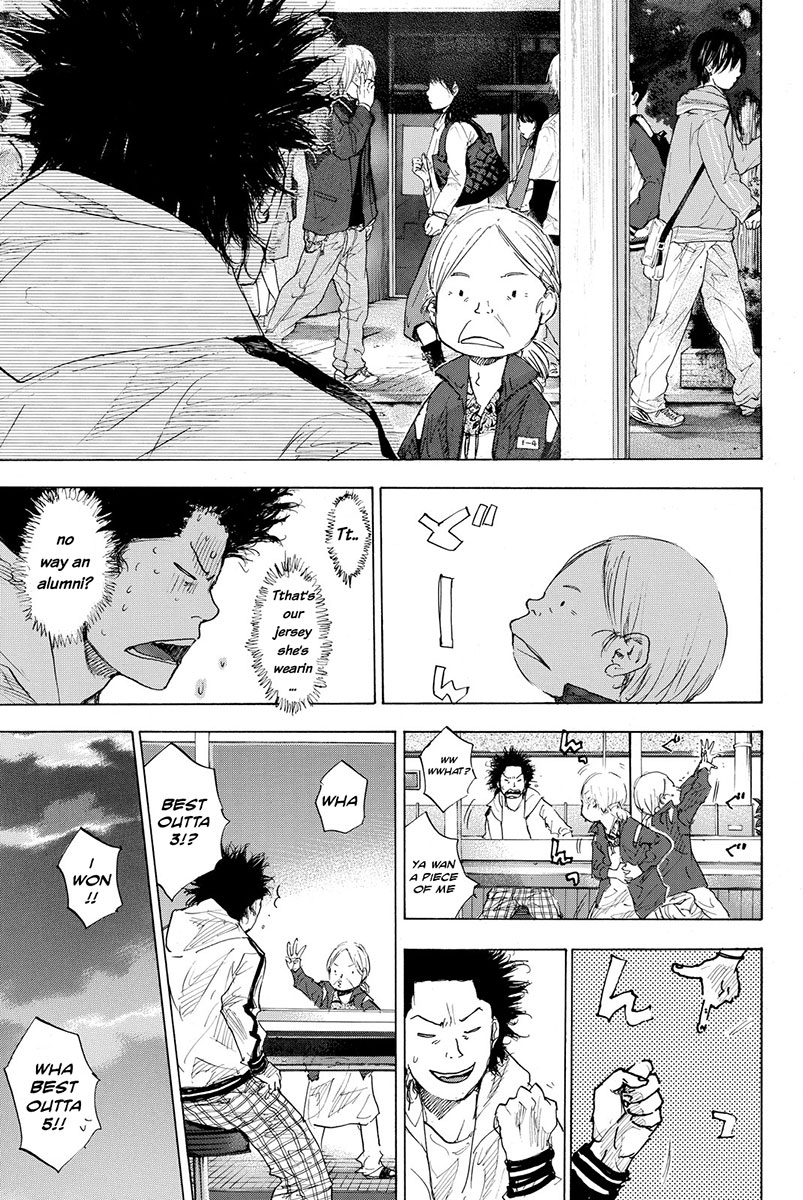 Ahiru no Sora Chapter 174 page 13 - Chapter 174: Lightning