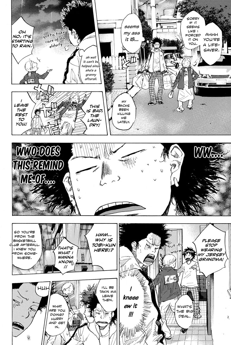 Ahiru no Sora Chapter 174 page 14 - Chapter 174: Lightning