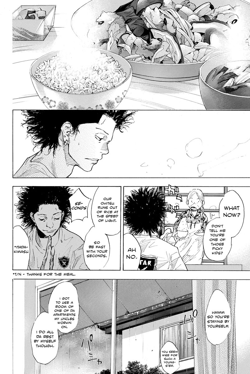 Ahiru no Sora Chapter 174 page 16 - Chapter 174: Lightning