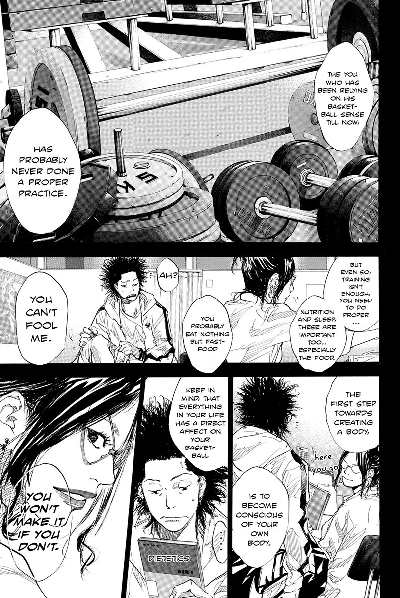 Ahiru no Sora Chapter 174 page 7 - Chapter 174: Lightning