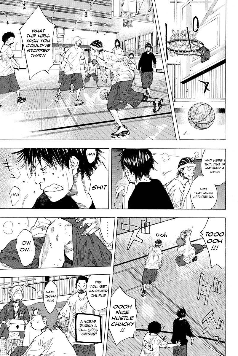 Ahiru no Sora Chapter 175 page 17 - Chapter 175: No Regret Life