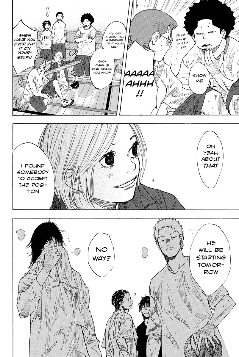 Ahiru no Sora Chapter 175 page 18 - Chapter 175: No Regret Life