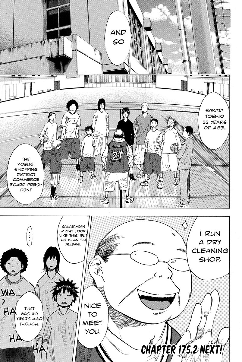 Ahiru no Sora Chapter 175 page 19 - Chapter 175: No Regret Life