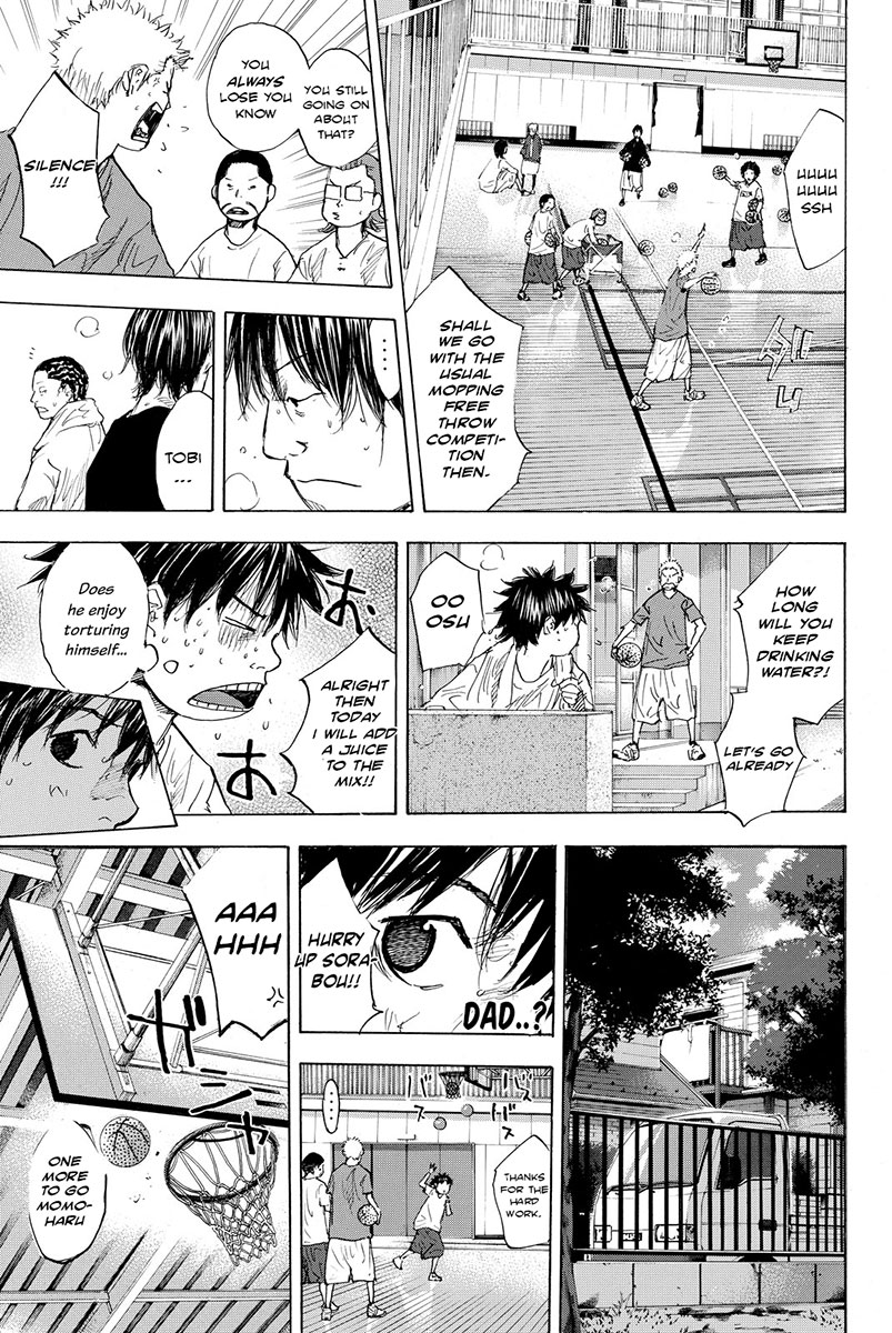 Ahiru no Sora Chapter 175 page 23 - Chapter 175: No Regret Life