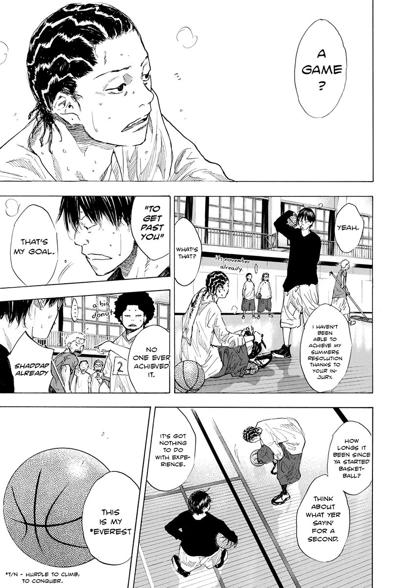 Ahiru no Sora Chapter 175 page 25 - Chapter 175: No Regret Life