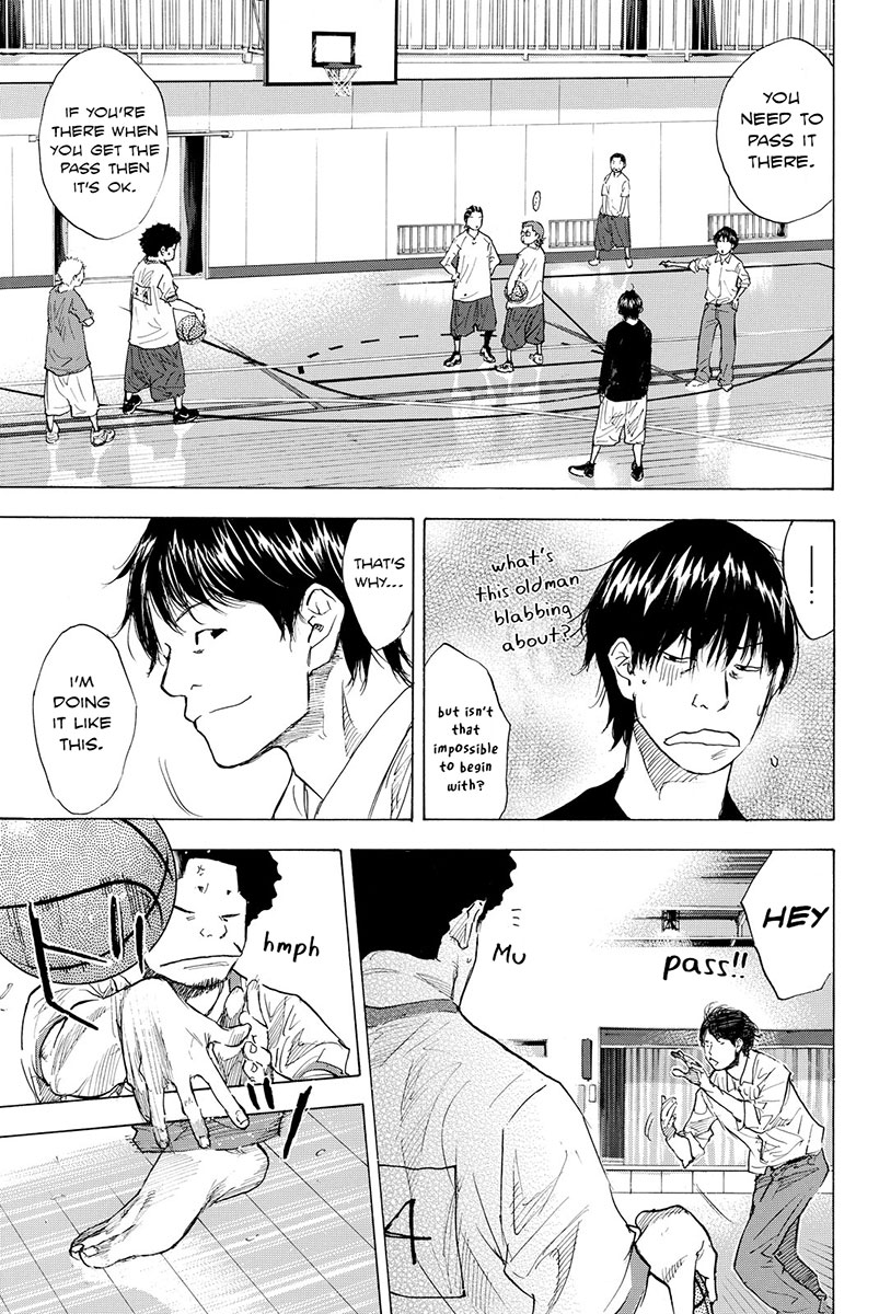 Ahiru no Sora Chapter 175 page 33 - Chapter 175: No Regret Life