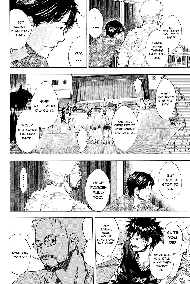 Ahiru no Sora Chapter 175 page 8 - Chapter 175: No Regret Life