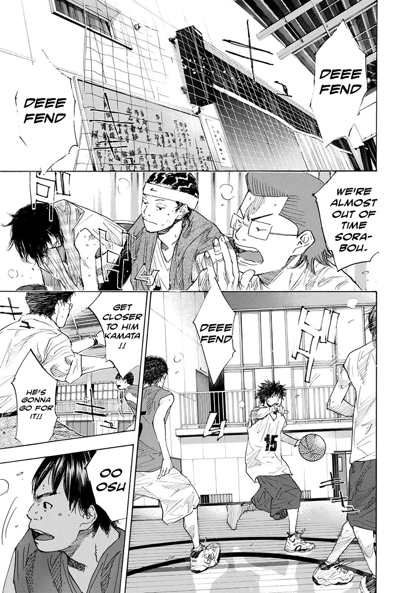 Ahiru no Sora Chapter 176 page 13 - Chapter 176: Sky Blue Winter Starts