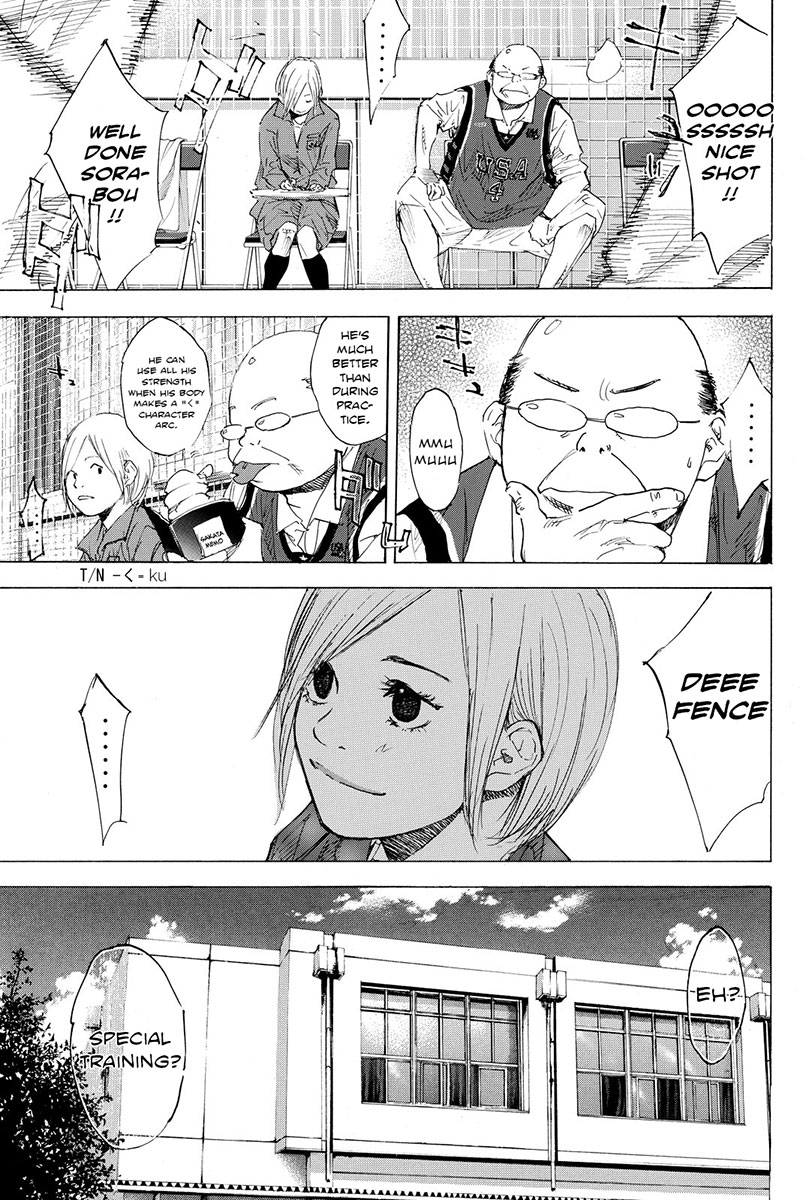 Ahiru no Sora Chapter 176 page 17 - Chapter 176: Sky Blue Winter Starts