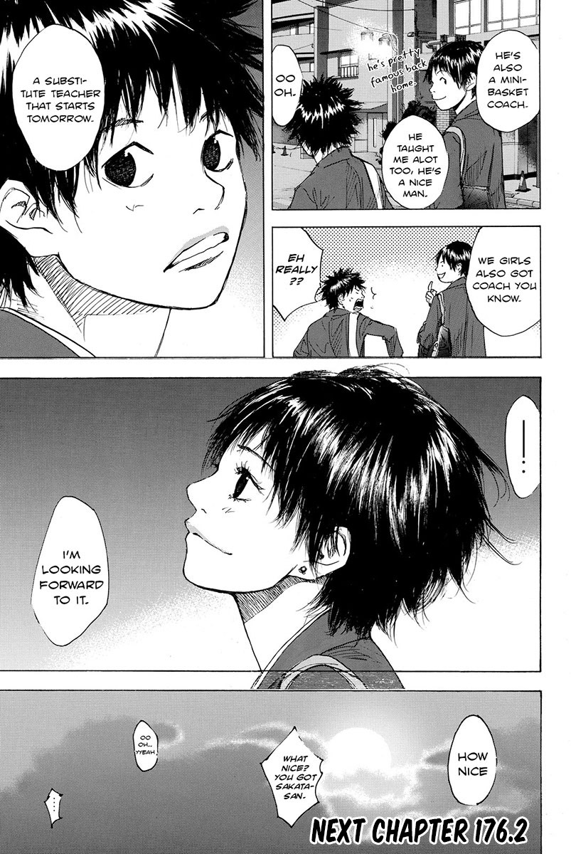 Ahiru no Sora Chapter 176 page 19 - Chapter 176: Sky Blue Winter Starts