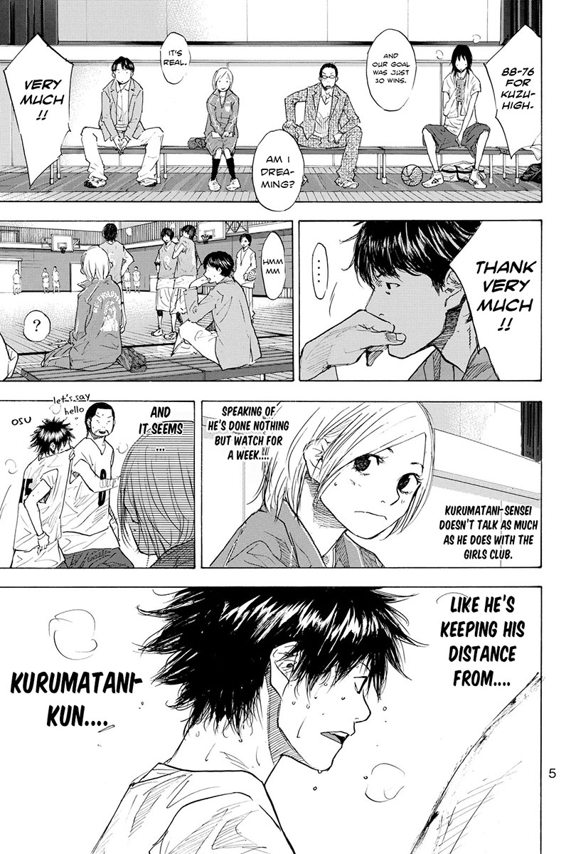 Ahiru no Sora Chapter 178 page 8 - Chapter 178: Ashes & Diamonds