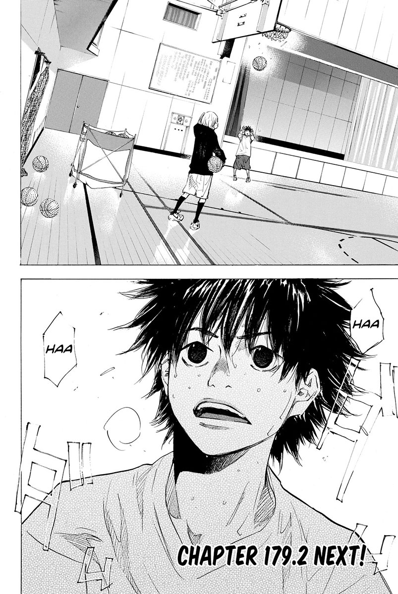 Ahiru no Sora Chapter 179 page 20 - Chapter 179: Azure Water